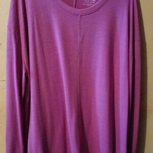 Long sleeve lavender sweatshirt